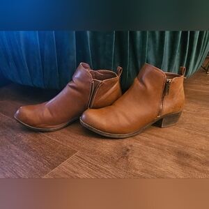 Elegant Brown Ankle Booties